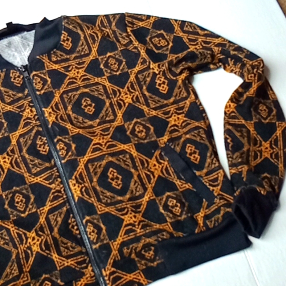 LuLaRoe zip up jacket